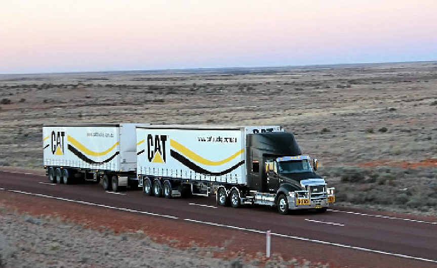 PROTOTYPE: Nothing but open roads for the new CAT. PROTOTYPE: Nothing but open roads for the new CAT.